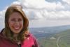 Christine Kindler at Golan Heights, Israel.